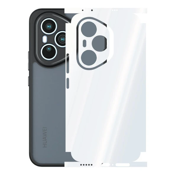 Honor 400 Pro ile Uyumlu 360 Arka Kaplama   Şeffaf ürün görseli 1
