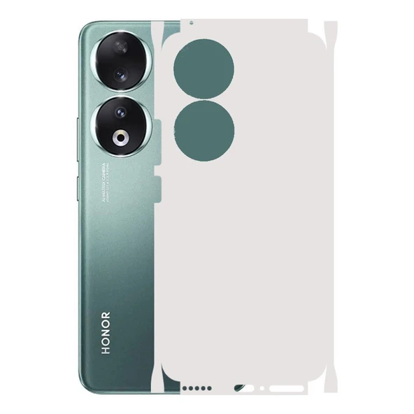 Honor 90 ile Uyumlu 360 Arka Kaplama   Mat Şeffaf ürün görseli 1