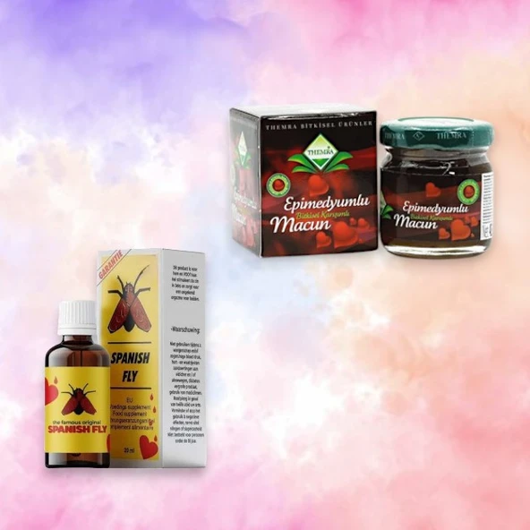 1 Kutu Spanish Fly Byan Damlasi +1 Kutu 43GR Orjinal Themra Bitkisel Macun Kadın Erkek Aşk Artırıcı ürün görseli 1
