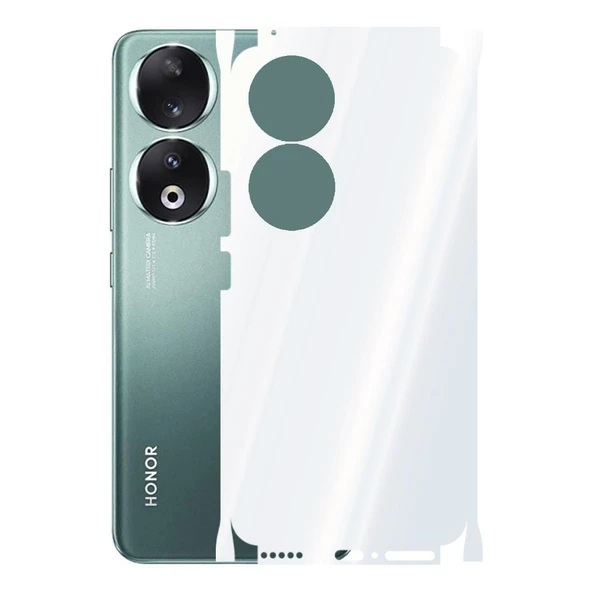 Honor 90 ile Uyumlu 360 Arka Kaplama   Şeffaf ürün görseli 1