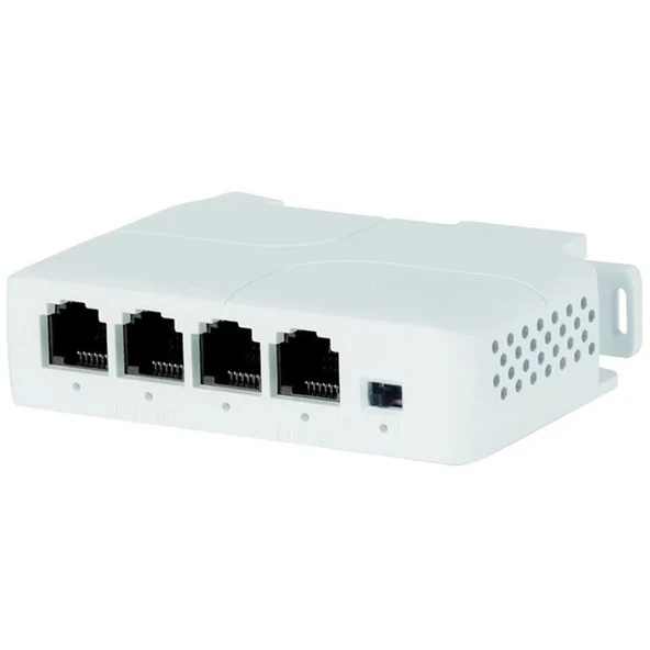 Nova NVC-AT13FW-A Poe Extender 10-100 1 İnput 3 Output 30W Dış Ortam ürün görseli 1