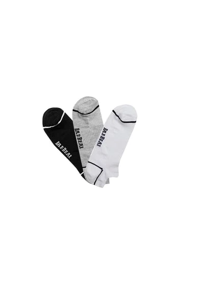 Cross Ankle Üçlü Paket Unisex Çorap ürün görseli 1