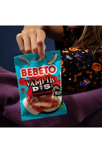 Dracula Vampir Diş 80 Gr. Jelly - Resim 4