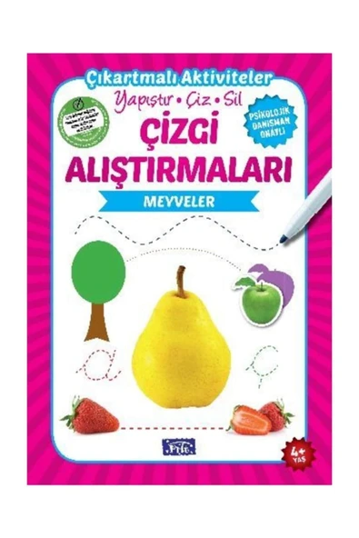 Çizgi Alıştırmaları - Meyveler Kolektif ürün görseli 1