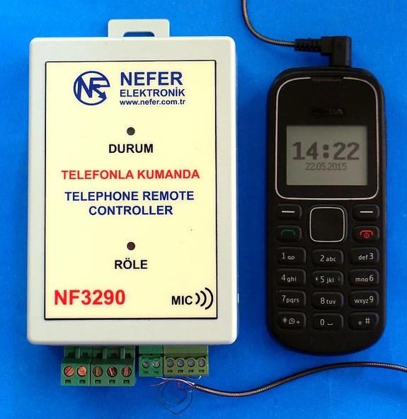 NEFER NF3290 TELEFONLA  Dalgıç Pompa Uzaktan Sulama Sera Dalgıö Pompa Kontrol Ekonomik ürün ürün görseli 1