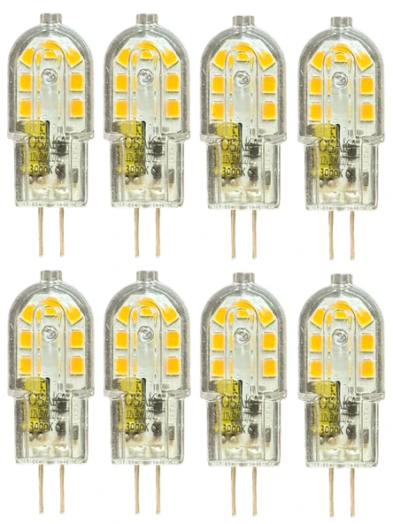 (8 Adet) Osaka 12Volt 3W Sarı Işık (3000K) G4 Duylu Led Kapsül Ampul ürün görseli 1