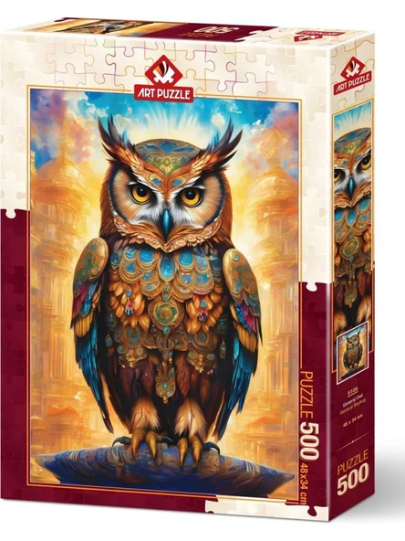 Art Puzzle General Baykuş - 500 Parça 5105 ürün görseli 1