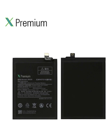 Xiaomi Redmi NOTE10 Uyumlu Batarya Xpremium Pil Süper Yüksek Kalite 5000 mAh BN59 ürün görseli 1