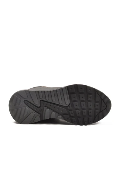 Füme Bağcıklı Unisex Sneaker Bot - Resim 5