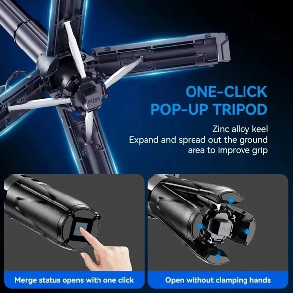 LinkTech H877 Premium Super Magpro 4in1 Mini Tripod Tutucu - Resim 5