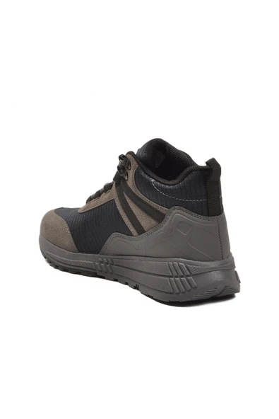 Füme Bağcıklı Unisex Sneaker Bot - Resim 4