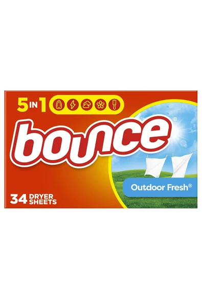 Bounce Outdoor Fresh Kurutma Makinesi Mendili 34 Adet ürün görseli 1