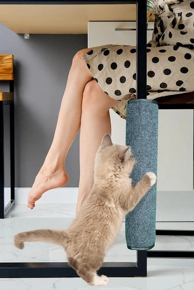 Shed Pal Kedi Tırmalama Halısı Her Ebat Masa ve Sandalye Ayağına Bağlanabilen Kedi Tırmalama Halısı ürün görseli 1