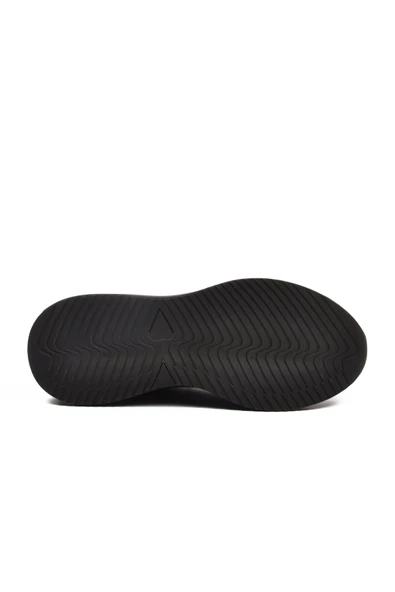 Siyah Rugan Hakiki Deri Erkek Sneaker - Resim 5