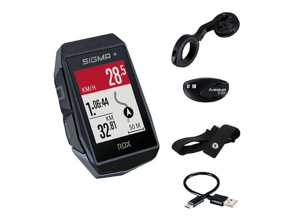 SIGMA ROX 11.1 EVO GPS KİLOMETRE SAATİ HR SET ürün görseli 1