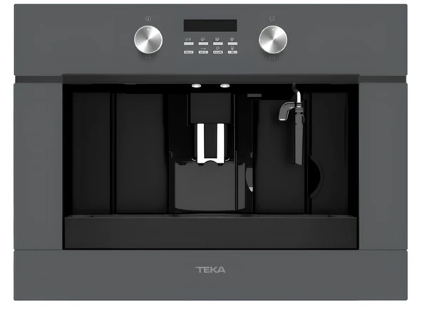 TEKA CLC 855 GM GRİ ÇEKİRDEK ÖĞÜTÜCÜLÜ ANKASTRE KAHVE MAKİNASI ürün görseli 1
