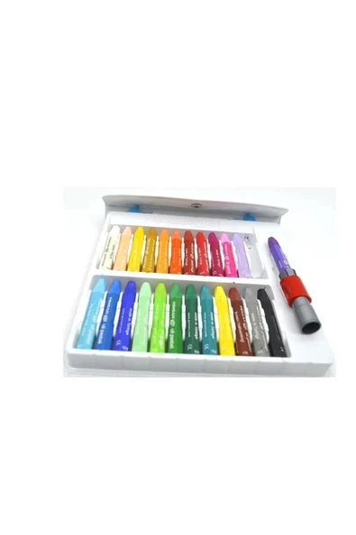 Pensan Kidz 24 Renk Çantalı Pastel Boya ürün görseli 1