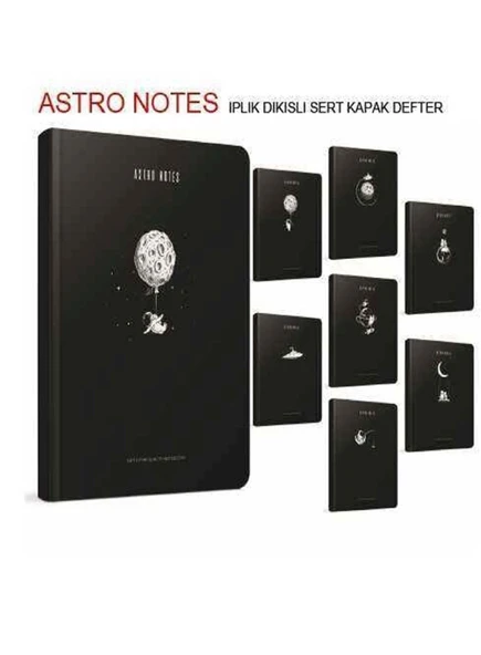 Gıpta Spiralli Karton Kapak Astro Notes Defter A6 80/1 7963 6087 ürün görseli 1