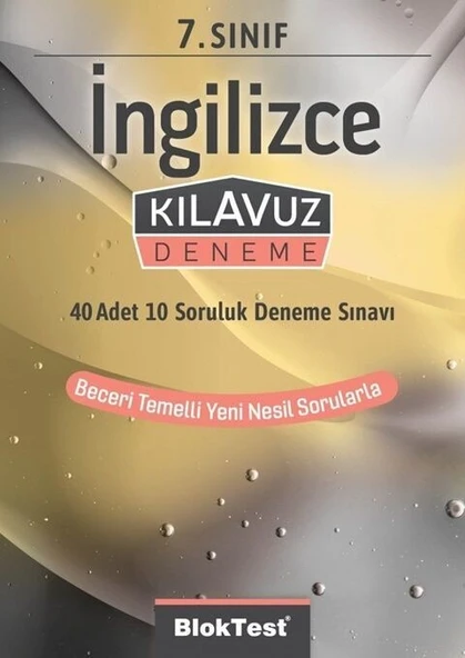 7. Sınıf İngilizce Kılavuz Deneme Tudem Yayınları ürün görseli 1