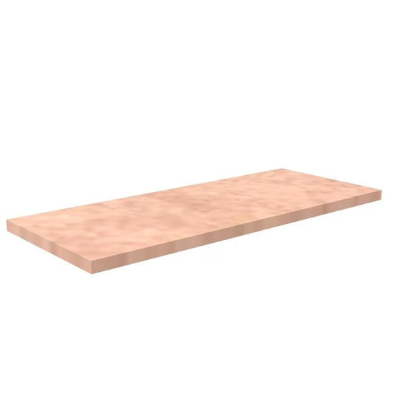20x60 Cm Ham MDF Raf - Dekoratif Ahşap Raf - Resim 2