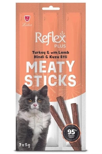 Reflex Plus Kedi Ödül Stick Hindi & Kuzulu 3x5 Gr ürün görseli 1