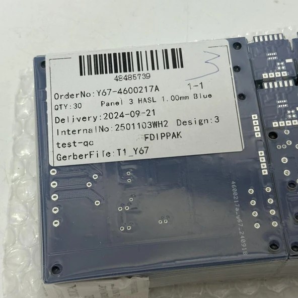 2501103WH2 PCB Elektronik Devre Kartı 30 Adet - Resim 3