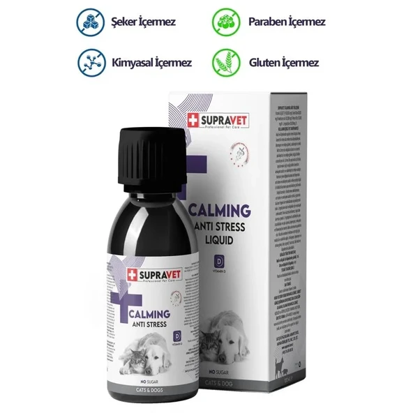 Supravet Antı Stress Kedı Köpek Sakınleştıcı Damla 100 Ml ürün görseli 1