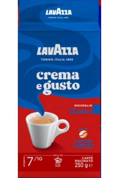 LavAzza Crema E Gusto Classico 2 x 250 gr - Resim 2
