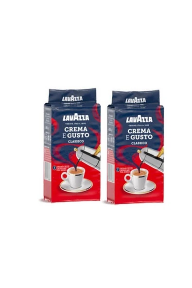 LavAzza Crema E Gusto Classico 2 x 250 gr ürün görseli 1