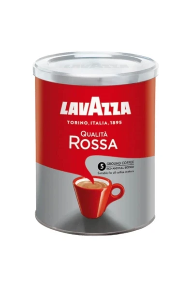 LavAzza Qualita Rossa Teneke Filtre Kahve 250 Gr ürün görseli 1
