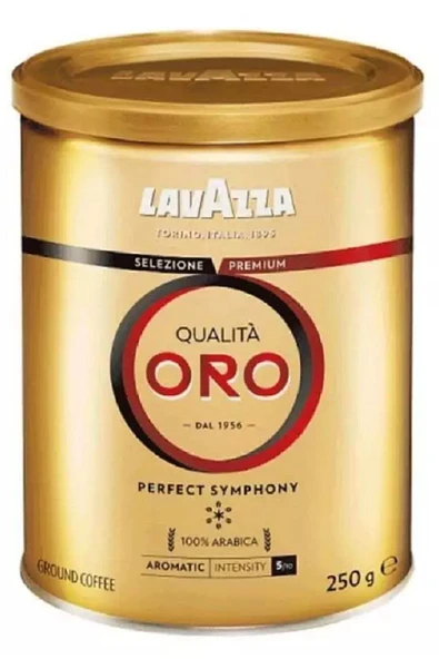LavAzza Qualita Oro Filtre Kahve Teneke Kutu (250 GR) ürün görseli 1