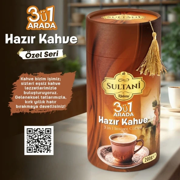 Sultani 3'ü 1 Arada Hazır Kahve 200g ürün görseli 1
