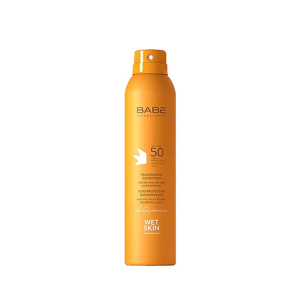 Babe Transparent Sunscreen SPF50 Güneş Koruyucu Sprey 200 ml ürün görseli 1