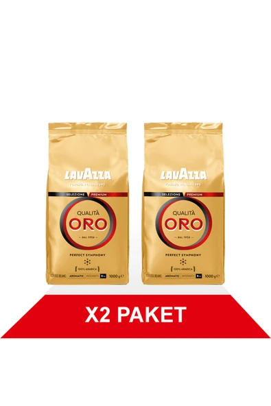 LavAzza Qualita Oro Çekirdek Kahve 1 Kgx2 Adet ürün görseli 1