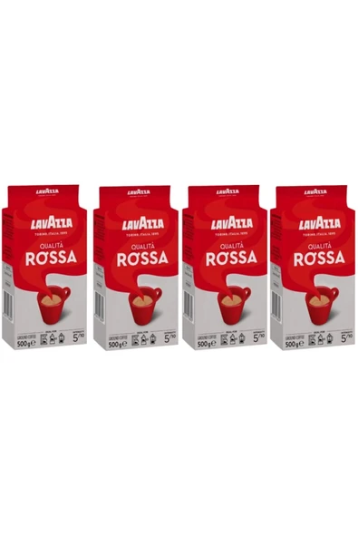 LavAzza Qualita Rossa 250 gr Filtre Kahve X 4 Adet ürün görseli 1
