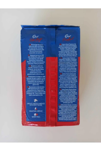 LavAzza Crema E Gusto Classico 2 x 250 gr - Resim 4