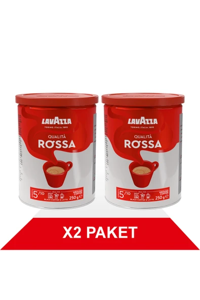 LavAzza Qualità Rossa Filtre Kahve Teneke Kutu (250gr) x2 ürün görseli 1