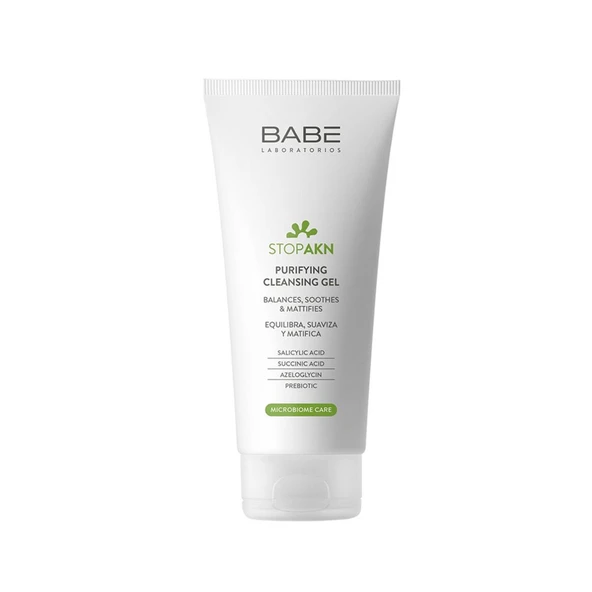 Babe Stop AKN Yağlı Ciltler İçin Arındırıcı Temizleme Jeli 200 ml ürün görseli 1
