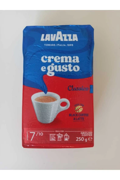 LavAzza Crema E Gusto Classico 2 x 250 gr - Resim 3