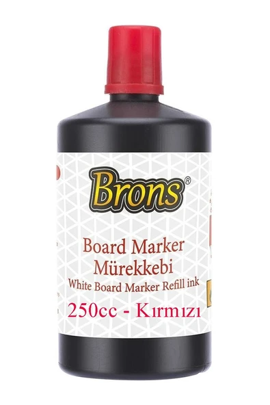 Yazı Tahta Kalem Mürekkebi 250 ml 1 Adet Brons Tahta Kalemi Mürekkebi Kolay Silinebilir 250 gr Okul Sınıf ürün görseli 1