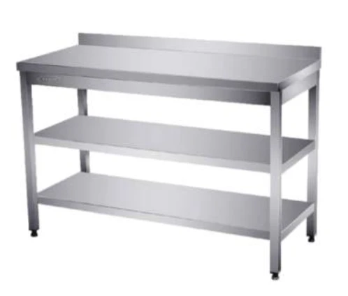 Pimak Taban ve Ara Raflı Çalışma Tezgahı 60 x 60 x 85 (cm) ürün görseli 1