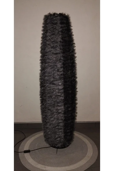 Bohem,Ahşap,Doğal El Yapımı Lambader 125*32 - Resim 4
