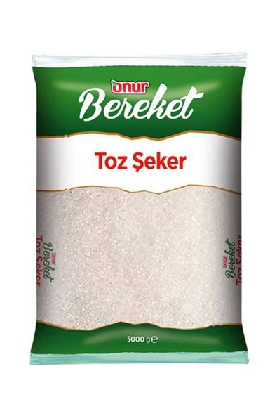 Onur Bereket Toz Seker 5 kg ürün görseli 1