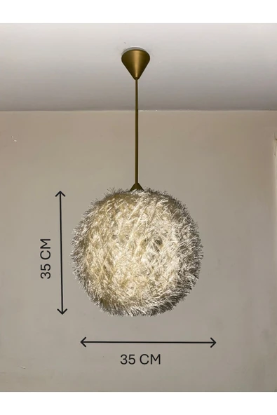 Bohem,Ahşap,,Modern,Doğal Sarkıt Avize - Resim 4