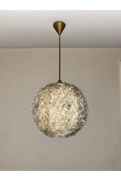 Bohem,Ahşap,,Modern,Doğal Sarkıt Avize - Resim 2
