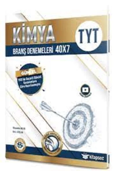 TYT Kimya 40 x 7 Branş Denemeleri Bilgi Sarmal Yayınları ürün görseli 1