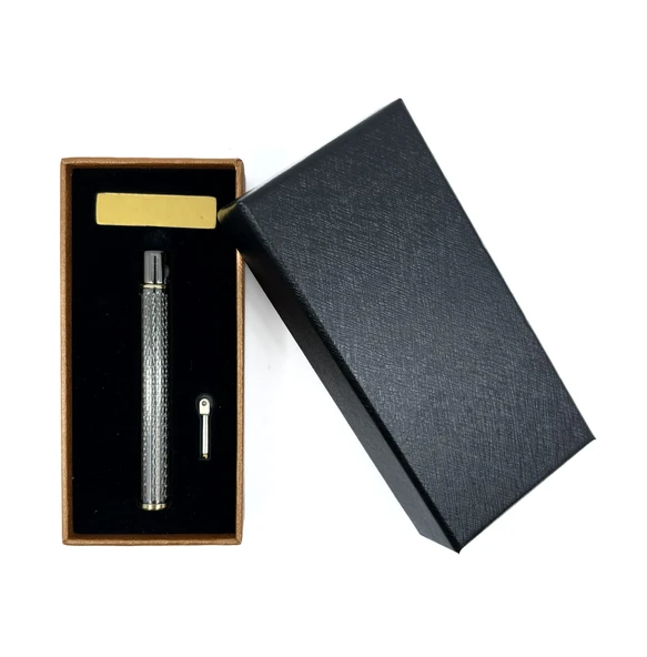 Zenit Kalem Model Slim Çakmak- Antrasit - Resim 4