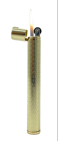 Zenit Kalem Model Slim Çakmak- Gold - Resim 3