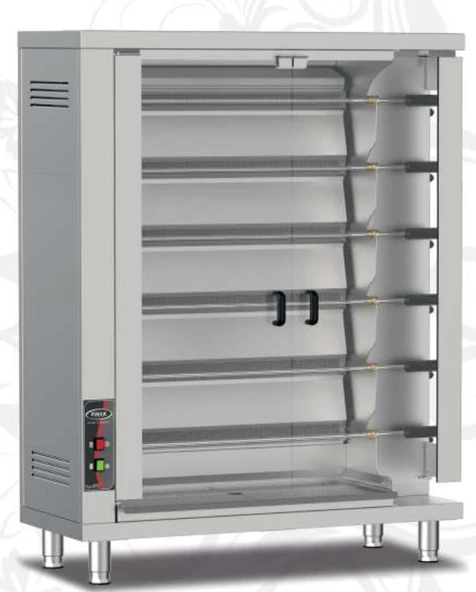 Pimak Radyanlı Piliç Çevirme Makinesi Tüplü 36 Piliç ürün görseli 1
