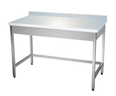Pimak Polietilen Tablalı Tezgah - Taban Raflı 120 x 60 x 85 (cm) ürün görseli 1